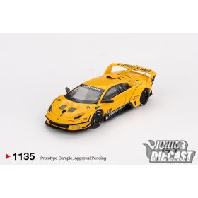   Mini GT LAMBORGHINI MURCIELAGO LB- SILHOUETTE WORKS GT EVO YELLOW  2025 (dobozos)