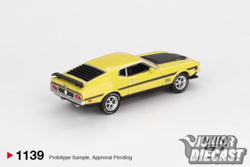 Mini GT FORD MUSTANG MACH 1 GRABBER YELLOW 1971 (dobozos)