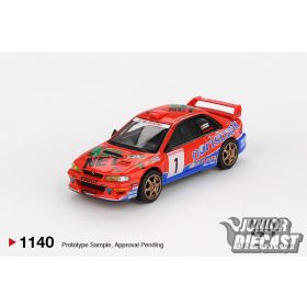Mini GT SUBARU IMPREZA WRC97 #1 DRM CHAMPION 1999 (dobozos)