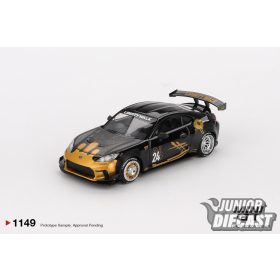   Mini GT TOYOTA GR SUPRA LB-NATION BLACK & GOLD 2025 (dobozos)