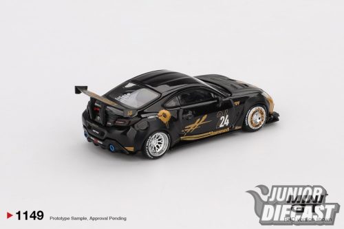 Mini GT TOYOTA GR SUPRA LB-NATION BLACK & GOLD 2025 (dobozos)