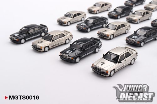 (Előrendelés) Mini GT MERCEDES-BENZ 190E EVO1 NÜRBURGRING RACE OF CHAMPIONS SET LIMITED EDITION 1984
