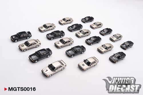Mini GT MERCEDES-BENZ 190E EVO1 NÜRBURGRING RACE OF CHAMPIONS SET LIMITED EDITION 1984