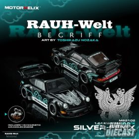   (Előrendelés) Motorhelix RWB 964 *SILVER-FENIX* Art By Toshikazu Nozaka