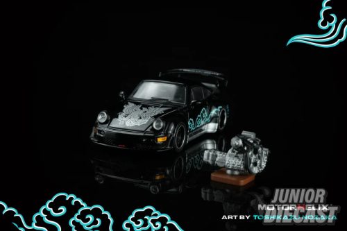 (Előrendelés) Motorhelix RWB 964 *SILVER-FENIX* Art By Toshikazu Nozaka