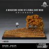(Előrendelés) More Art Autumn Field Dirt Road Miniature Scene Model