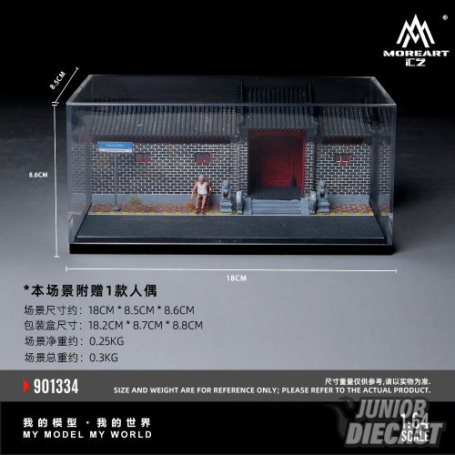 (Előrendelés) More Art 1/64 Hut Neighborhood Miniature Scene Model