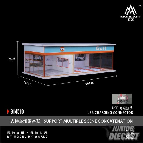 MoreArt - GULF Parking Showroom Scenario