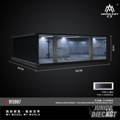 (Előrendelés) More Art Hangzhou Xiangshan Art Commune - Underground Parking Garage Scenario Model 07