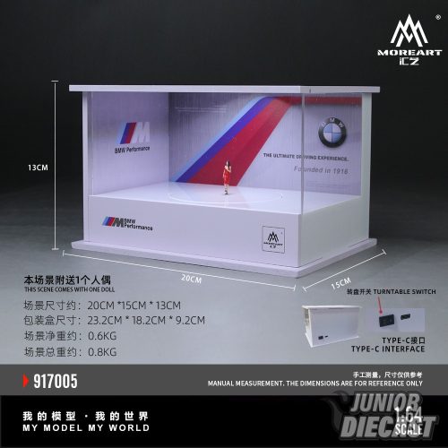 (Előrendelés) More Art BMW Turntable Showroom