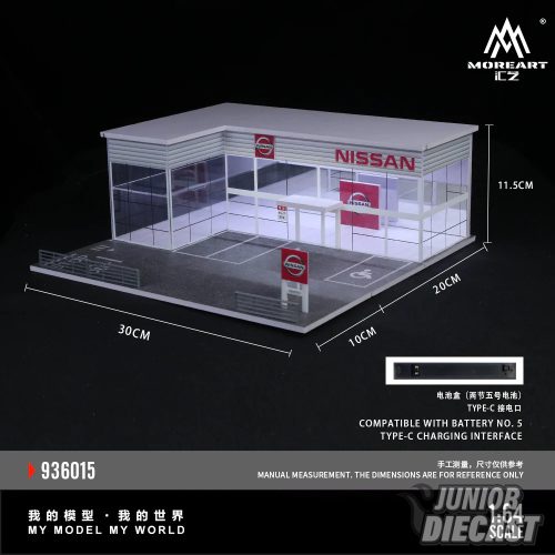 MoreArt - Double-Layer Assembly Showroom Nissan Store