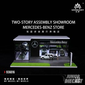 MoreArt - Double-Layer Assembly Showroom Mercedes Store