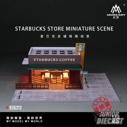 (Előrendelés) More Art Starbucks store miniature scene