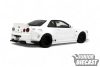 (Előrendelés) Ottomobile 1:18 NISSAN SKYLINE GT-R (BNR34) BY KRC PEARL WHITE QX1 2019