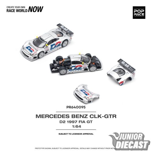 Pop Race Mercedes-Benz CLK AMG GTR D2 1997 FIA GT