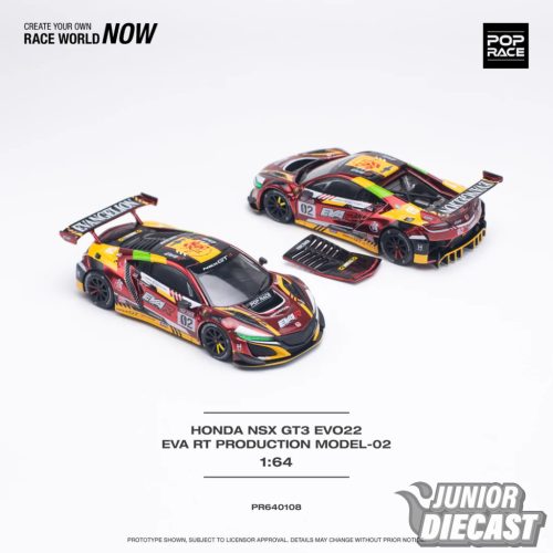 Pop Race Honda NSX GT3 Evo22 Eva RT Production Model-2