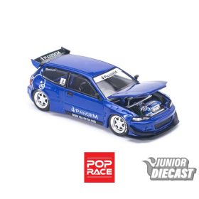 Pop Race Honda Pandem Civic EG6, blue