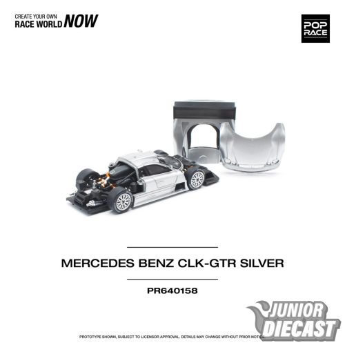 Pop Race Mercedes-Benz AMG CLK GTR, silver