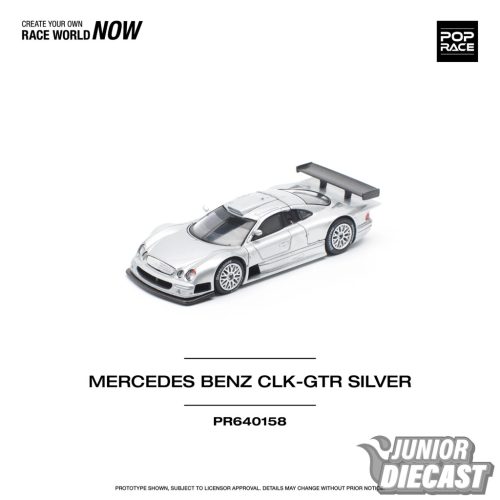 Pop Race Mercedes-Benz AMG CLK GTR, silver