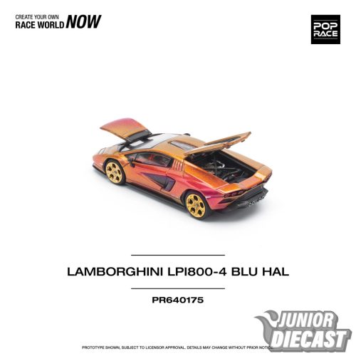 (Előrendelés) Pop Race  Lamborghini Countach LP 800-4