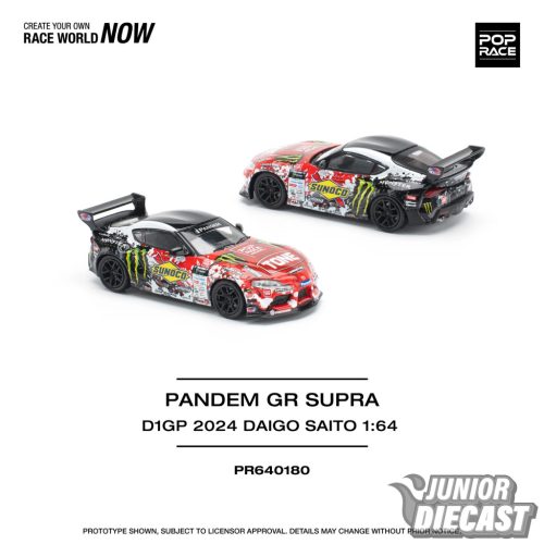 (Előrendelés) Pop Race 2024 Pandem GR Supra D1GP Daigo Saito