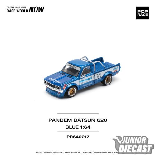 (Előrendelés) Pop Race Pandem Datsun 620, kék
