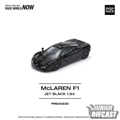 (Előrendelés) Pop Race McLaren F1, fekete