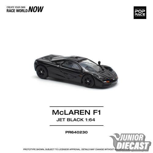 (Előrendelés) Pop Race McLaren F1, fekete