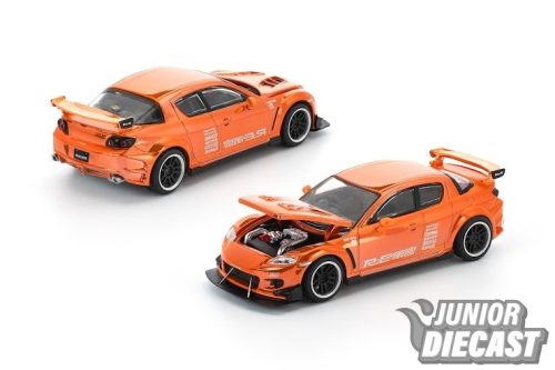 (Előrendelés) Pop Race Mazda RX8 Re-Amemiya, króm narancs