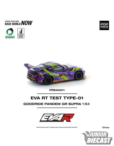 (Előrendelés) Pop Race Pandem GR Supra Eva RT Test Type-01 Goodride