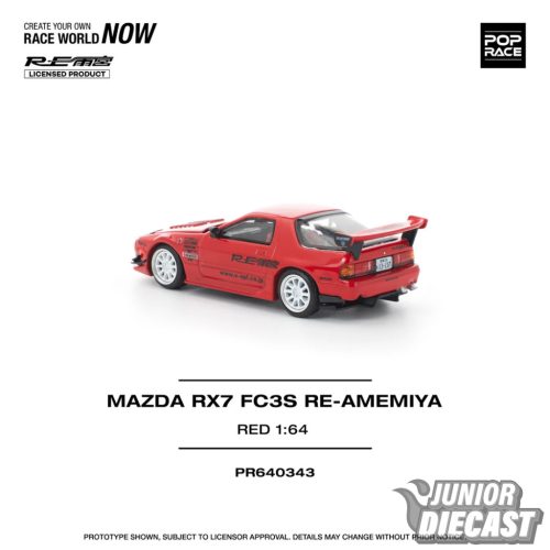(Előrendelés) Pop Race Mazda RX7 FC3S Re-Amemiya