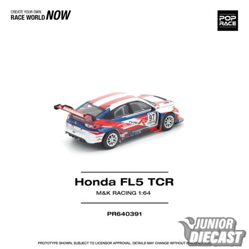 (Előrendelés) Pop Race Honda Civic Type-R (FL5) TCR- M&K Racing