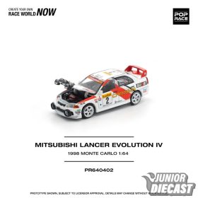   (Előrendelés) Pop Race 1998 Mitsubishi Lancer Evolution IV Monte Carlo Rally
