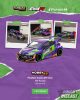 (Előrendelés) Tarmac 1:43 TOYOTA YARIS GR PANDEM PURPLE EVA RACING 2025