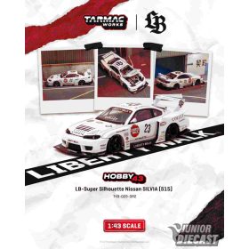   (Előrendelés) Tarmac 1:43 NISSAN SILVIA (S15) LB SUPER SILHOUETTE WHITE 2025
