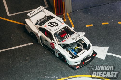 (Előrendelés) Tarmac 1:43 NISSAN SILVIA (S15) LB SUPER SILHOUETTE WHITE 2025
