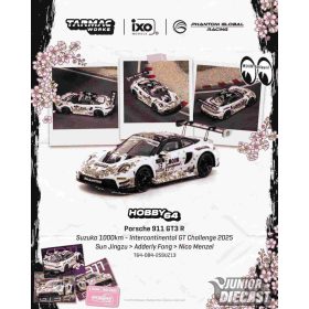   (Előrendelés) Tarmac PORSCHE 911 (992) GT3 R #13 SUZUKA 1000KM 2025