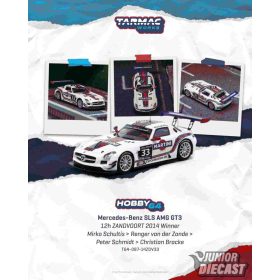   (Előrendelés) Tarmac 1:64 MERCEDES-BENZ SLS AMG GT3 #33 MIRKO SCHULTIS ZANDVOORT WINNER 2014