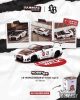 (Előrendelés) Tarmac 1:64 NISSAN GT-R (R35) LB WORKS TYPE 2 WHITE ATHLETE X COLLET IN A LB LIMITED TIN CAN 2025