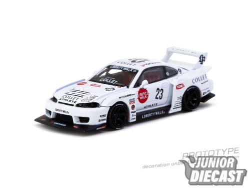(Előrendelés) Tarmac NISSAN SILVIA (S15) LB-SUPER SILHOUETTE WHITE 2025