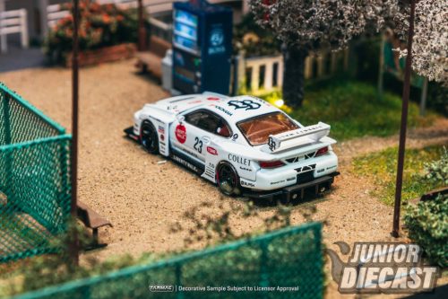 (Előrendelés) Tarmac NISSAN SILVIA (S15) LB-SUPER SILHOUETTE WHITE 2025