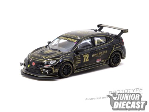 (Előrendelés) Tarmac HONDA CIVIC TYPE R FK8 BLACK NASA WESTERN ENDURANCE RACING CHAMPIONSHIP 2021