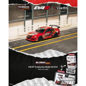   (Előrendelés) Tarmac NISSAN SILVIA (S15) EVA RT PRODUCTION MODEL-02 2025 (dobozos) 