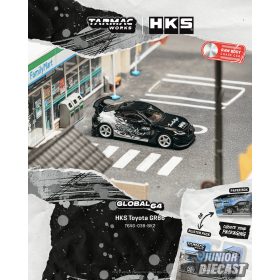   (Előrendelés) Tarmac TOYOTA GR86 HKS BLACK (dobozos-chase esély)