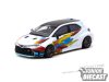 (Előrendelés) Tarmac Works TOYOTA COROLLA GR WIDEBODY WHITE 2025