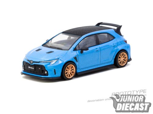 (Előrendelés) Tarmac TOYOTA COROLLA GR FLAME BLUE  2025 (dobozos--Chase esély)