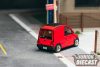 (Előrendelés) Tarmac NISSAN S CARGO RED 1995 (dobozos--Chase esély)