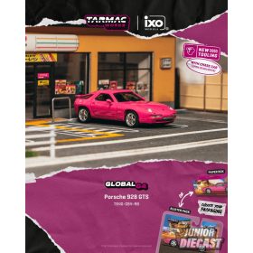   (Előrendelés) Tarmac PORSCHE 928 GTS RUBYSTONE  RED 1992 (dobozos--Chase esély)