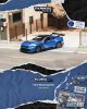 (Előrendelés) Tarmac FORD MUSTANG GTD BLUE (dobozos-chase esély)