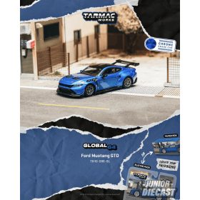   (Előrendelés) Tarmac FORD MUSTANG GTD BLUE (dobozos-chase esély)